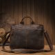 Handmade Imported First Layer Cowhide Men's Casual Business Briefcase