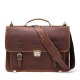 14 Inch Laptop Leather Men's Business Briefcase