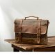 Fashion Men's Canvas Shoulder Messenger Bag Briefcase